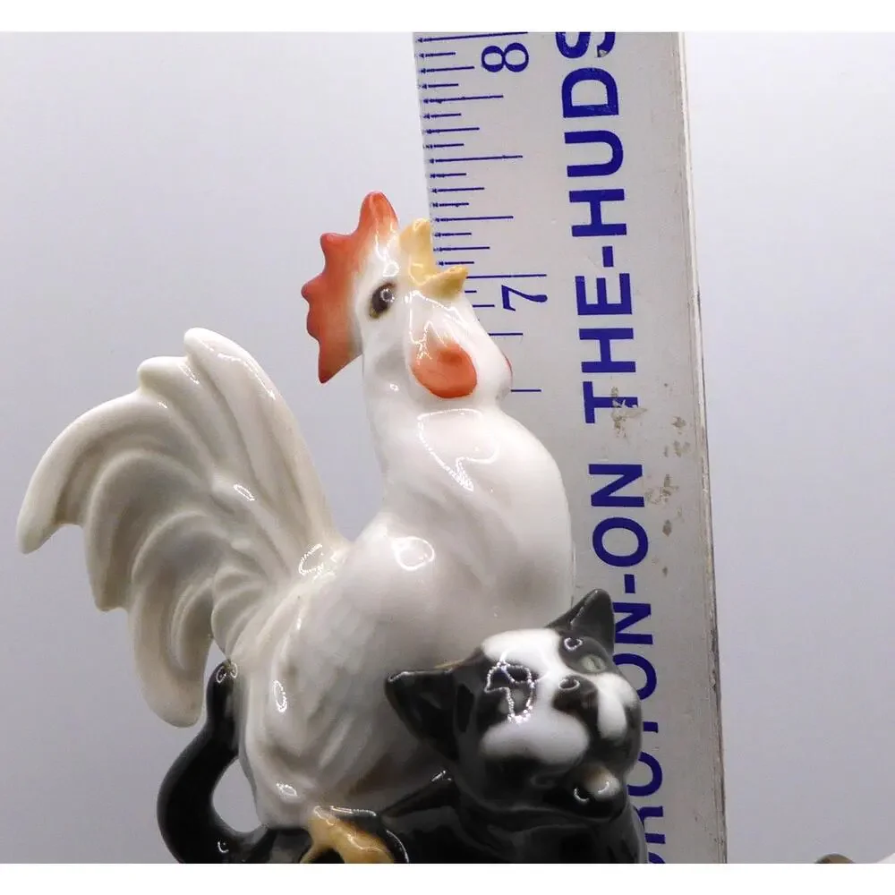 Hutschenreuther Karl Tutter Bremen Town Musicians Porcelain Figurine Vintage